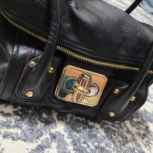 B. Makowsky Leather Bag - Picture 1 of 16